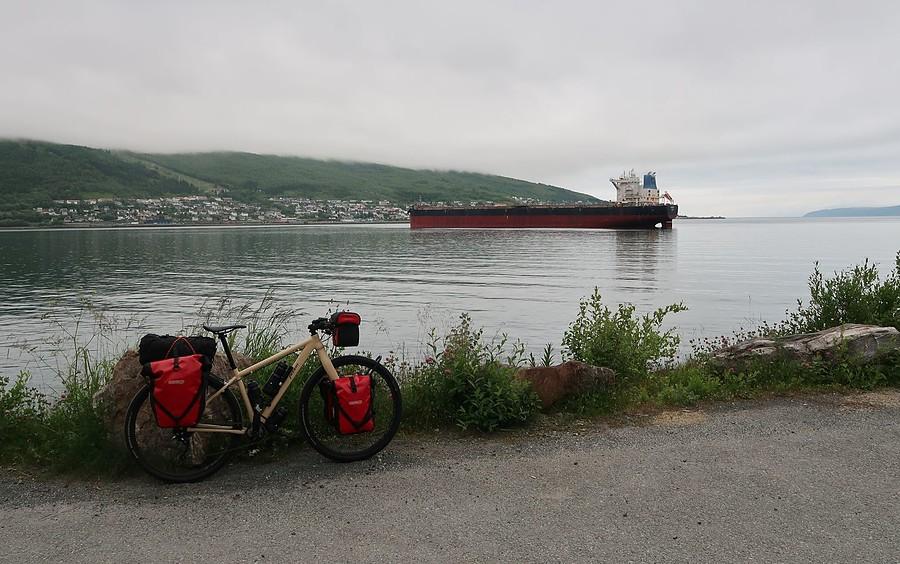 W trakcie portowej przerwy w Narviku