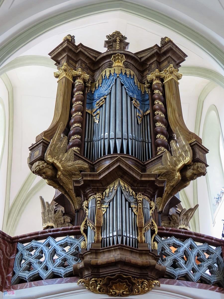 Organy zbudował jeden z najlepszych europejskich organmistrzów Jan David Sieber z Brna