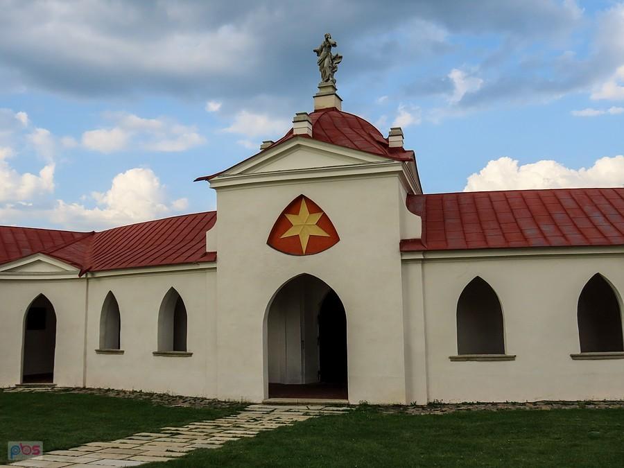 Zelená Hora - fragment murów