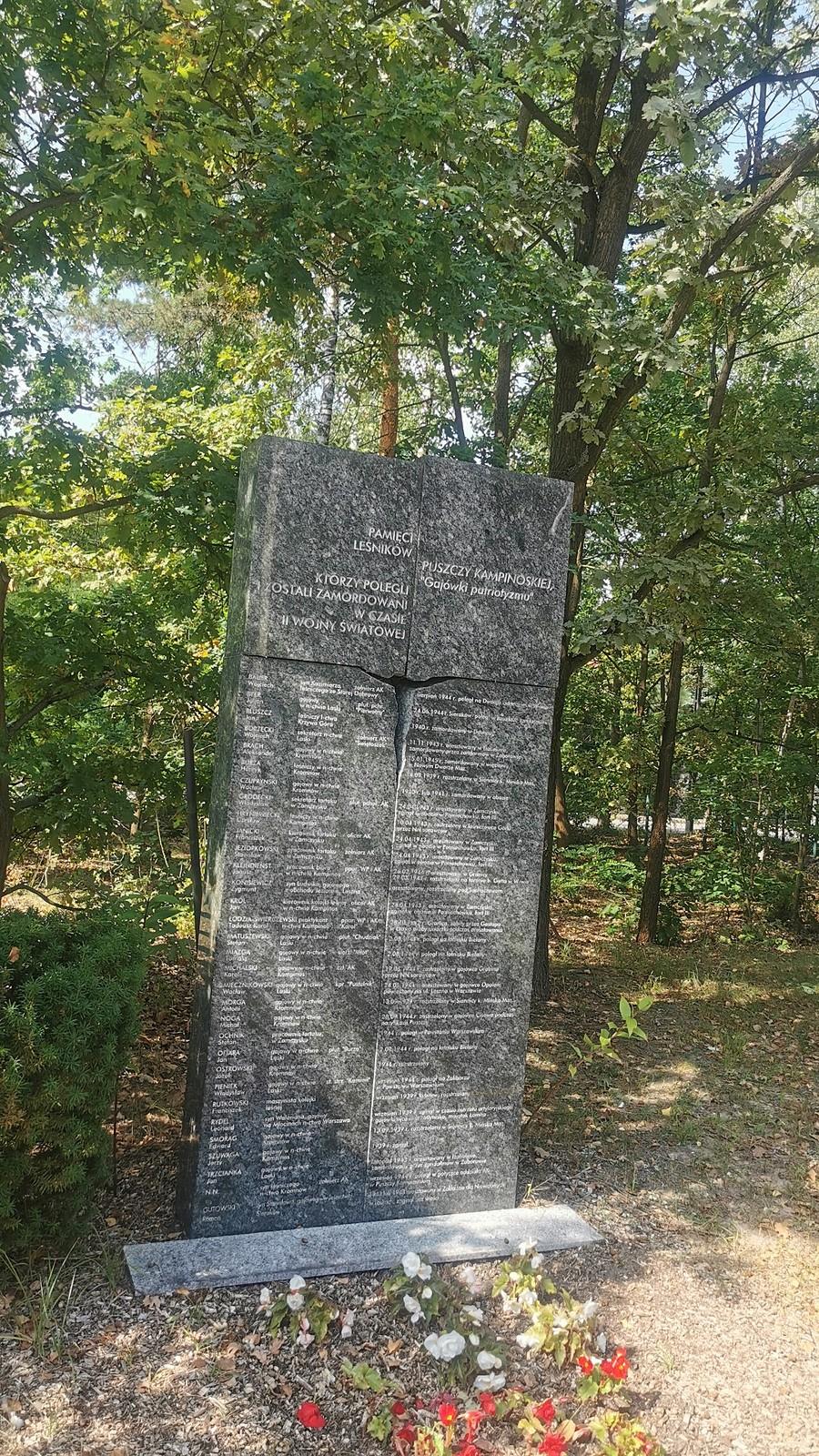 Pamięci leśników poległych i pomordowanych