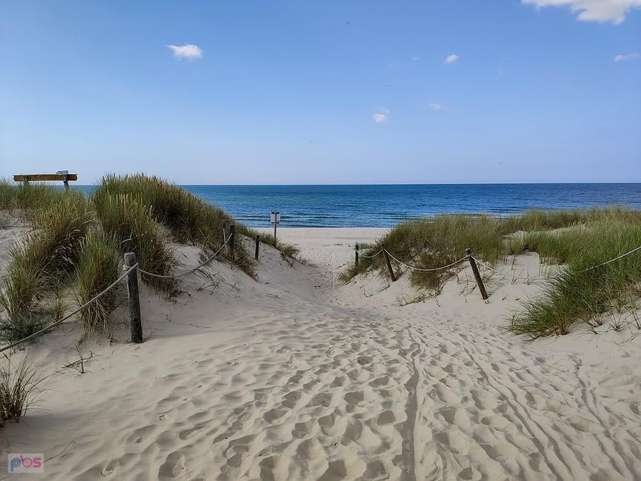 Cichutka plaża Gardna Wielka