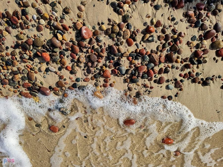 Kamyczki na plaży
