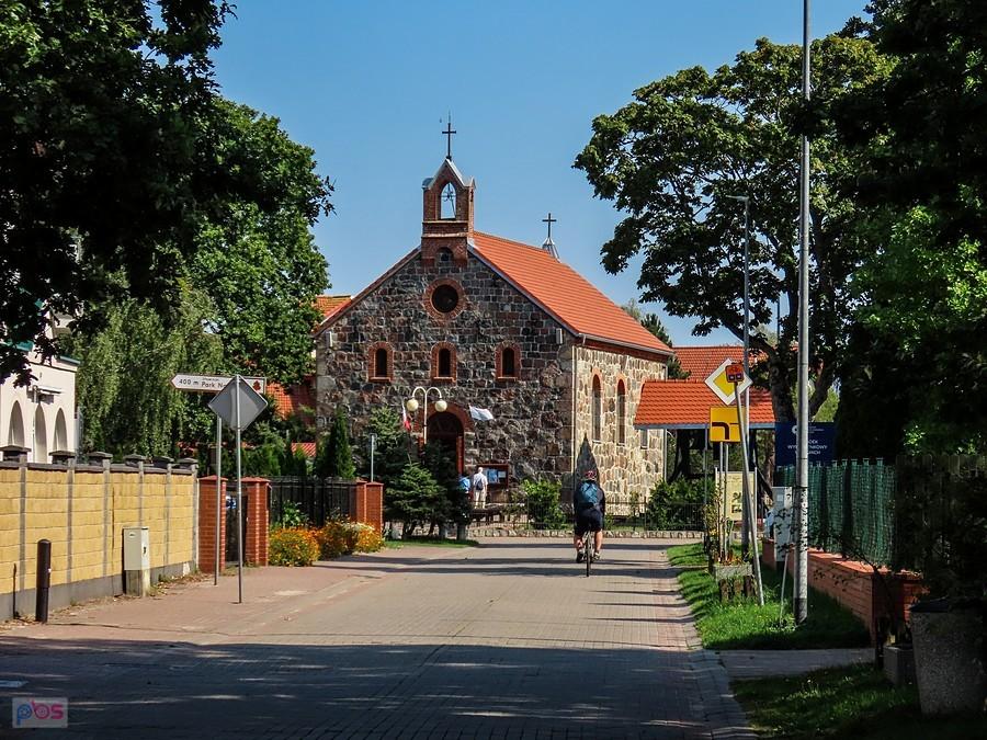 Rowy - perspektywa ul. Kościelnej