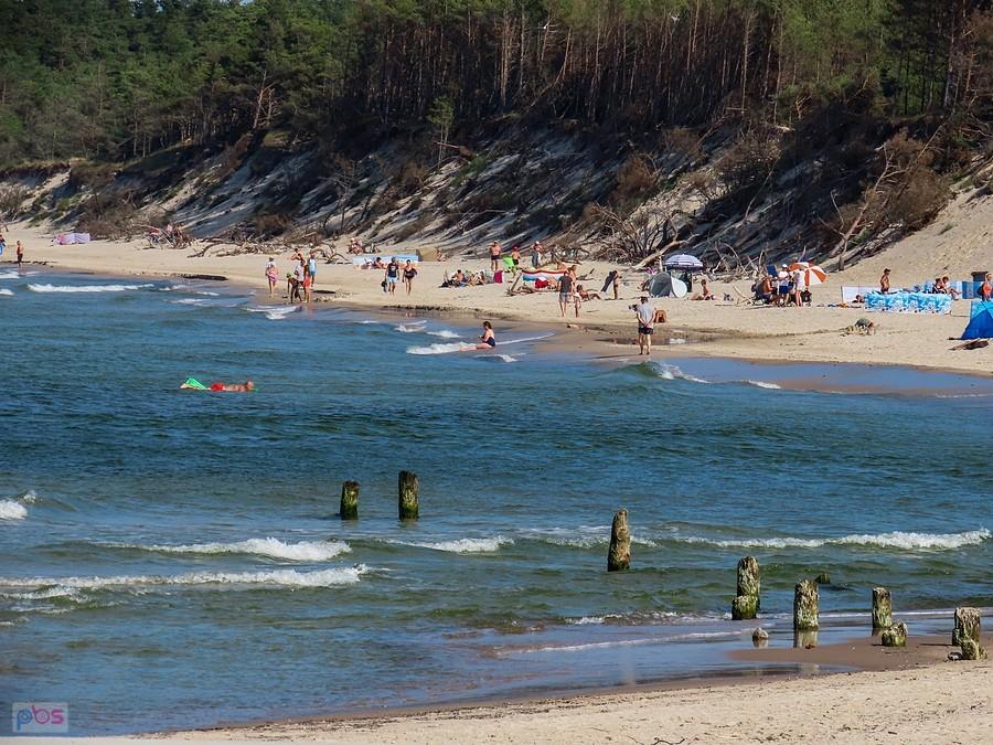 Rowy - wschodnia plaża
