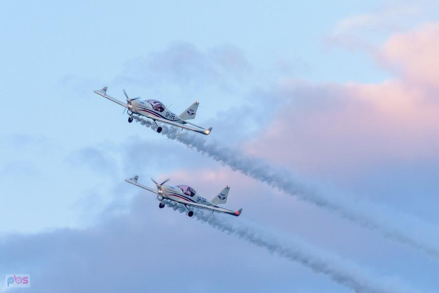 Aero AT-3 R100 - #SP-TPE i #SP-TPF - Dwójka z AW - AirShow Rudniki 2025