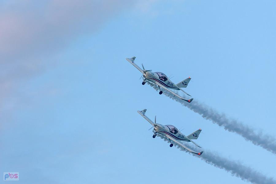 Aero AT-3 R100 - #SP-TPE i #SP-TPF - Dwójka z AW - AirShow Rudniki 2025