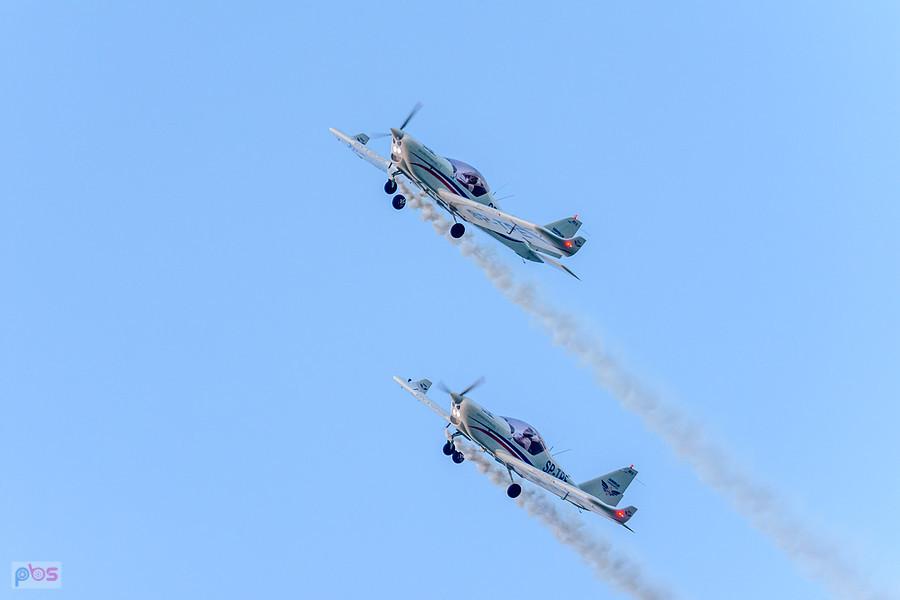 Aero AT-3 R100 - #SP-TPE i #SP-TPF - Dwójka z AW - AirShow Rudniki 2025