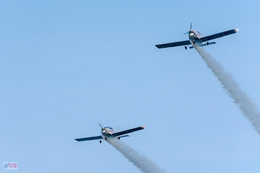 Aero AT-3 R100 - #SP-TPE i #SP-TPF - Dwójka z AW - AirShow Rudniki 2025