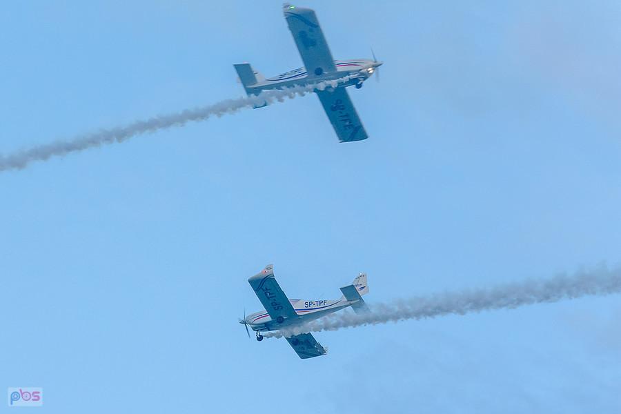 Aero AT-3 R100 - #SP-TPE i #SP-TPF - Dwójka z AW - AirShow Rudniki 2025