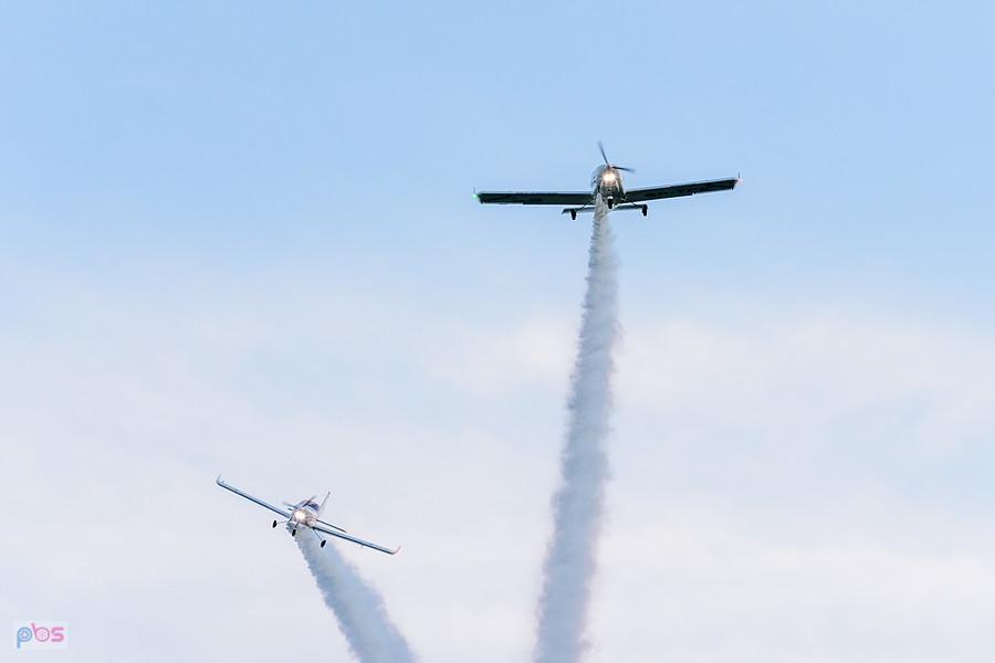 Aero AT-3 R100 - #SP-TPE i #SP-TPF - Dwójka z AW - AirShow Rudniki 2025