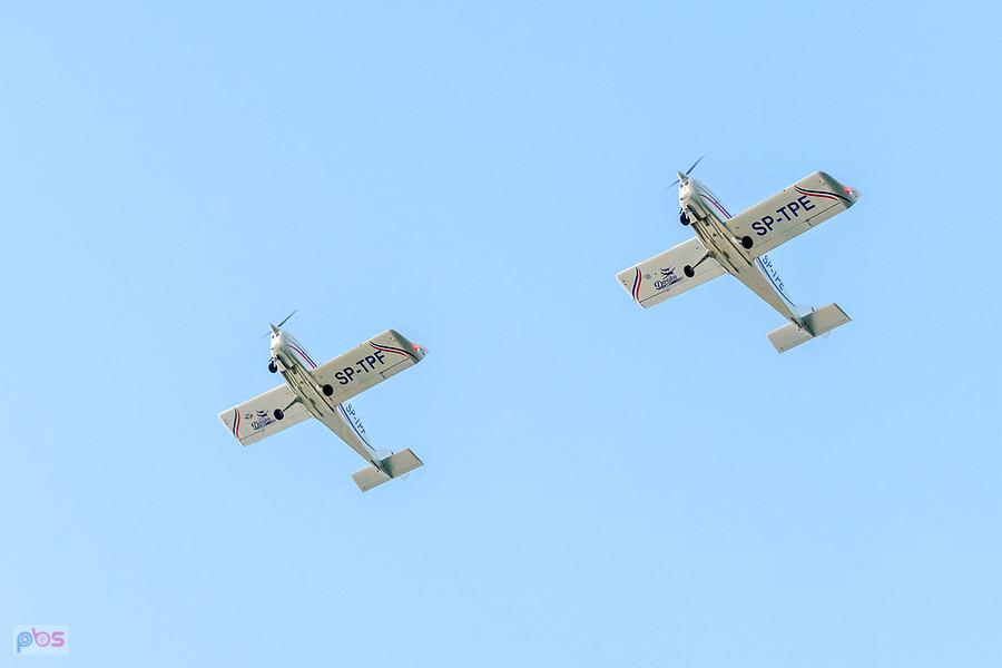 Aero AT-3 R100 - #SP-TPE i #SP-TPF - Dwójka z AW - AirShow Rudniki 2025