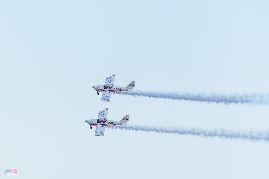 Aero AT-3 R100 - #SP-TPE i #SP-TPF - Dwójka z AW - AirShow Rudniki 2025