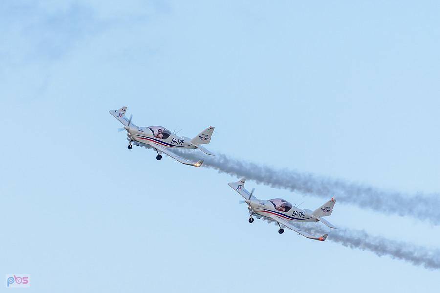 Aero AT-3 R100 - #SP-TPE i #SP-TPF - Dwójka z AW - AirShow Rudniki 2025