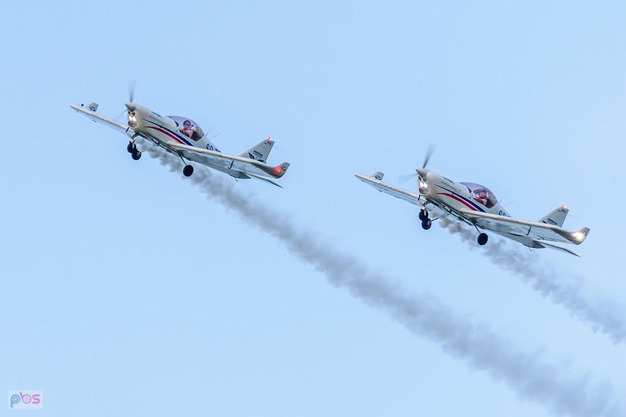 Aero AT-3 R100 - #SP-TPE i #SP-TPF - Dwójka z AW - AirShow Rudniki 2025