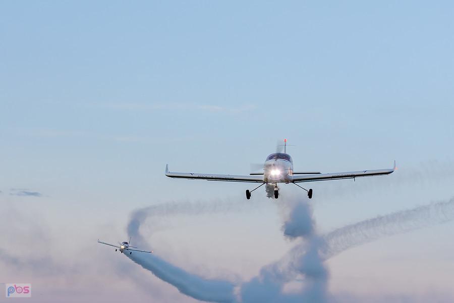 Aero AT-3 R100 - #SP-TPE i #SP-TPF - Dwójka z AW - AirShow Rudniki 2025