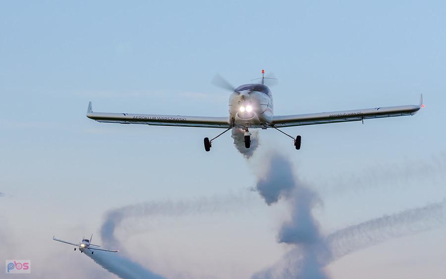 Aero AT-3 R100 - #SP-TPE i #SP-TPF - Dwójka z AW - AirShow Rudniki 2025