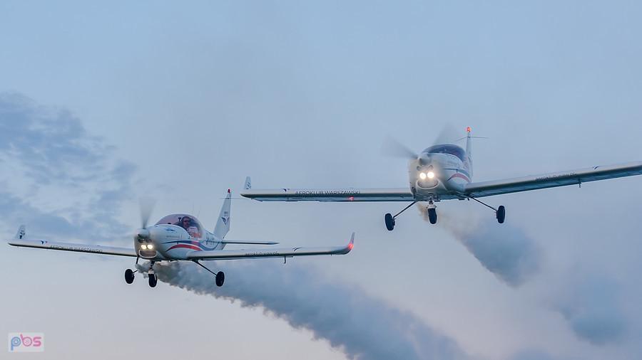 Aero AT-3 R100 - #SP-TPE i #SP-TPF - Dwójka z AW - AirShow Rudniki 2025