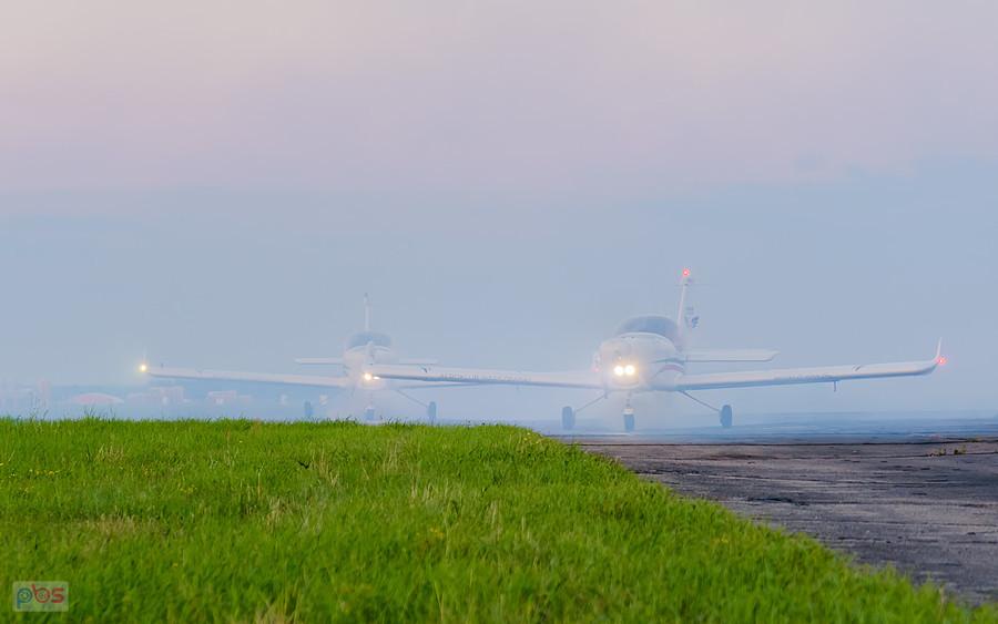 Aero AT-3 R100 - #SP-TPE i #SP-TPF - Dwójka z AW - AirShow Rudniki 2025