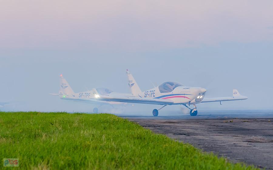 Aero AT-3 R100 - #SP-TPE i #SP-TPF - Dwójka z AW - AirShow Rudniki 2025