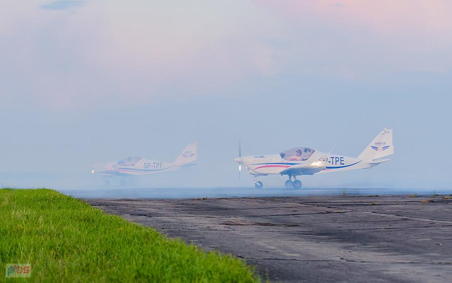 Aero AT-3 R100 - #SP-TPE i #SP-TPF - Dwójka z AW - AirShow Rudniki 2025