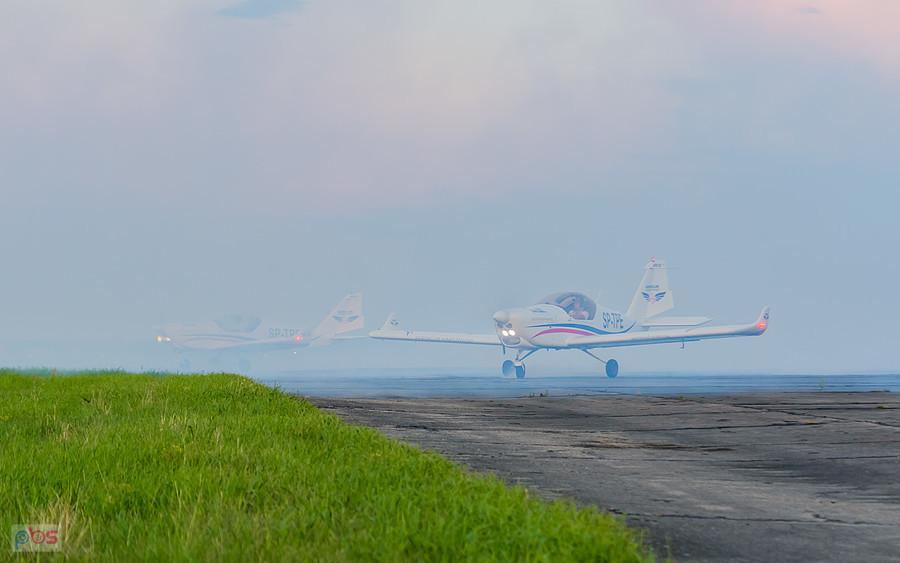 Aero AT-3 R100 - #SP-TPE i #SP-TPF - Dwójka z AW - AirShow Rudniki 2025