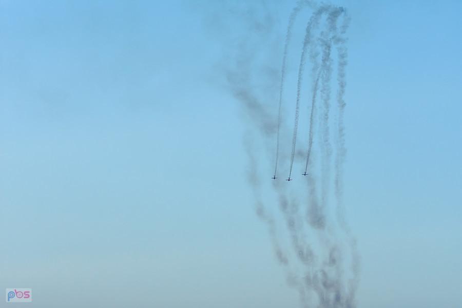 Samoloty Extra 330 LC - grupa akrobacyjna Fire Birds - AirShow Rudniki 2025