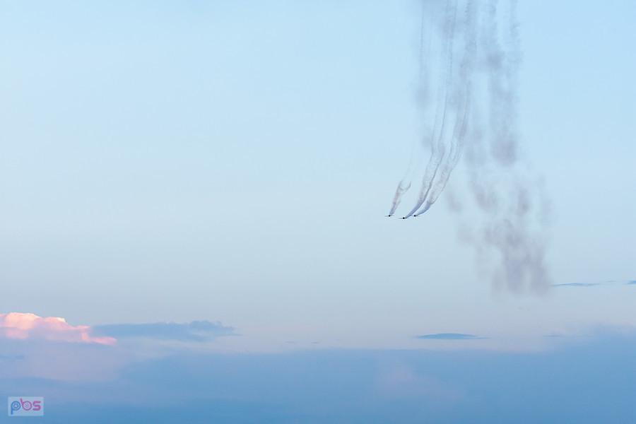 Samoloty Extra 330 LC - grupa akrobacyjna Fire Birds - AirShow Rudniki 2025