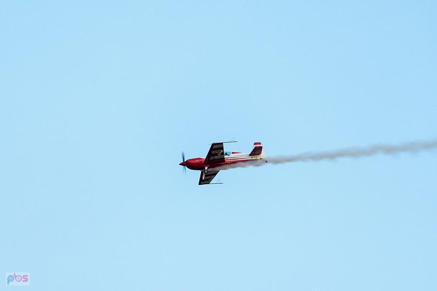 Samoloty Extra 330 LC - grupa akrobacyjna Fire Birds - AirShow Rudniki 2025