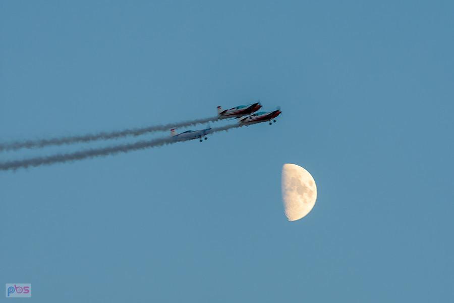 Samoloty Extra 330 LC - grupa akrobacyjna Fire Birds - AirShow Rudniki 2025