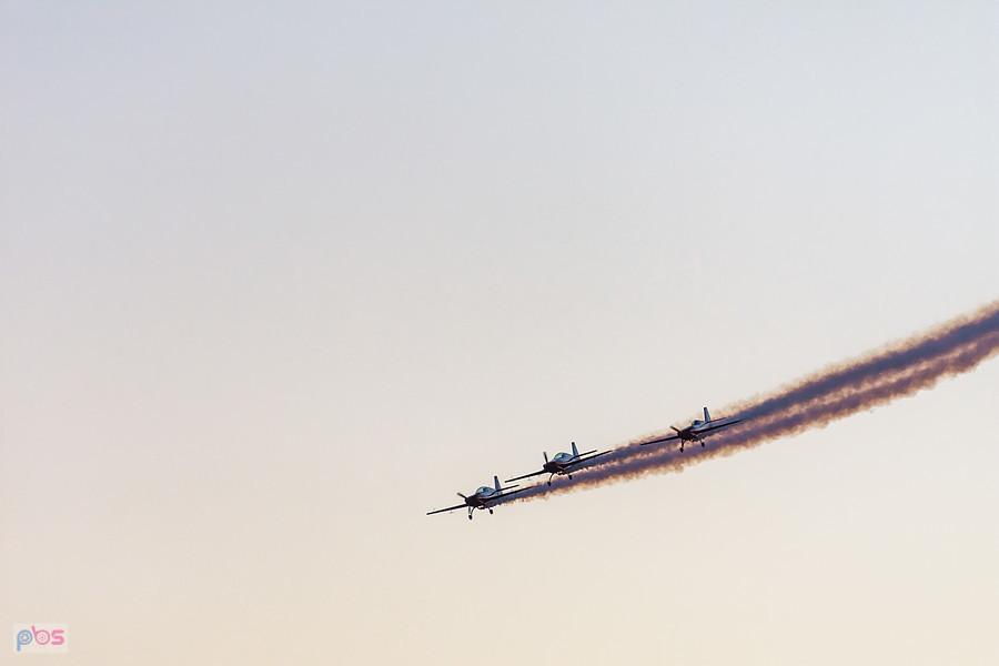 Samoloty Extra 330 LC - grupa akrobacyjna Fire Birds - AirShow Rudniki 2025