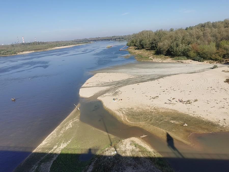 Plaża przy Moście Anny Jagiellonki