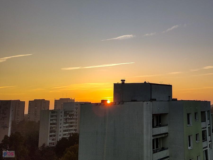 To jeden z ostatnich letnich wschodów słońca