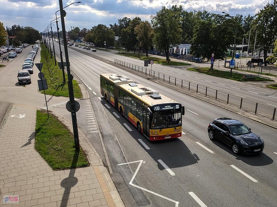 Na Puławskiej jakoś pustawo