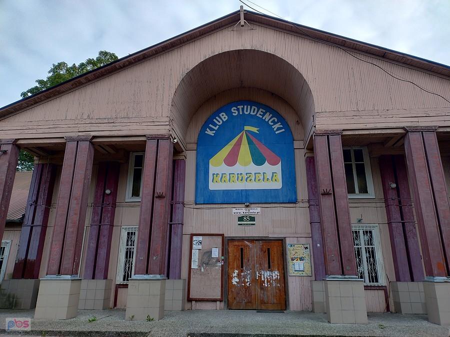 Dawny klub studencki Karuzela na Osiedlu " Przyjaźń"