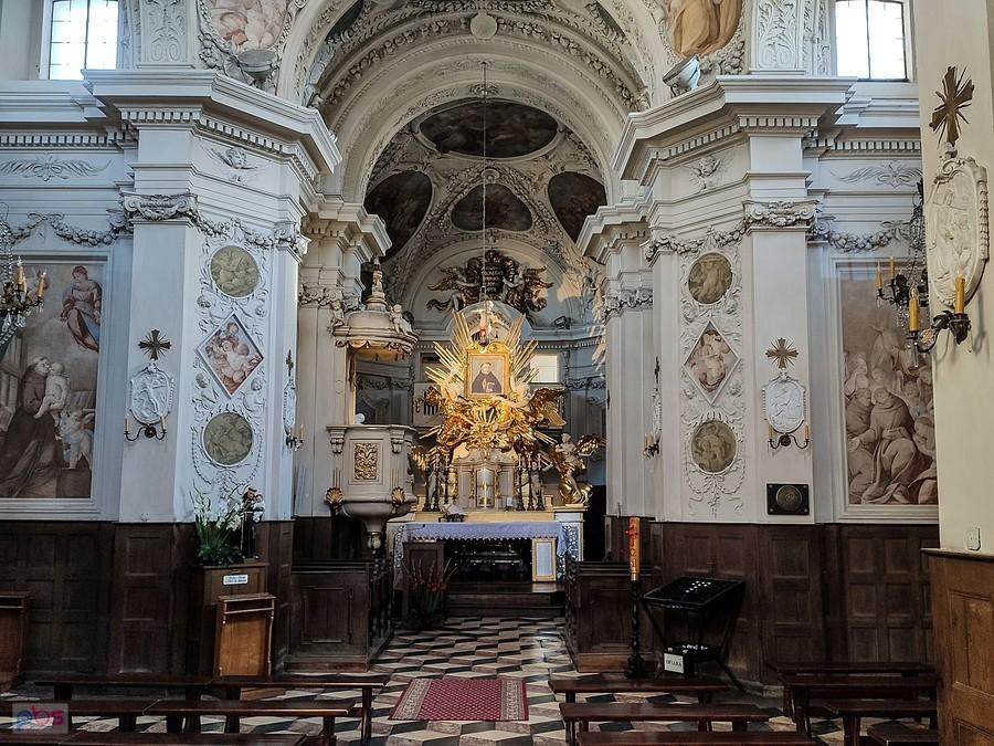 Wnętrze kościoła