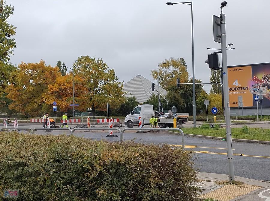 Remont nawierzchni na Połczyńskiej