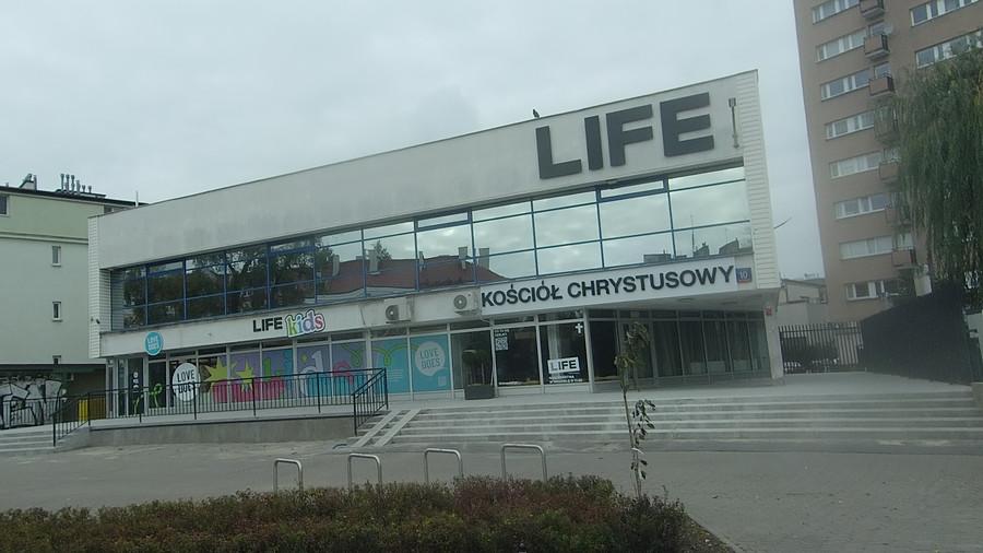 Kościół w pawilonie handlowym