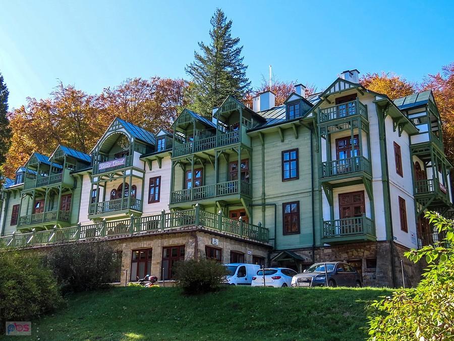 Iwonicz-Zdrój - sanatorium Biały Orzeł