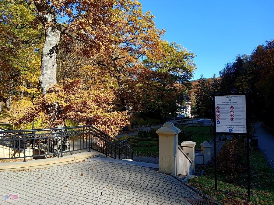 Iwonicz-Zdrój - park uzdrowiskowy
