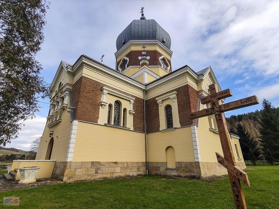 Cerkiew w Polanach zbudowana została w 1914 roku