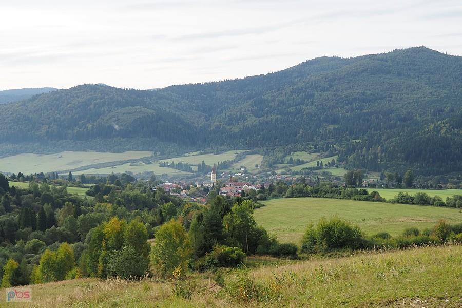 widok na Svedlar z podejścia pod Bukovec