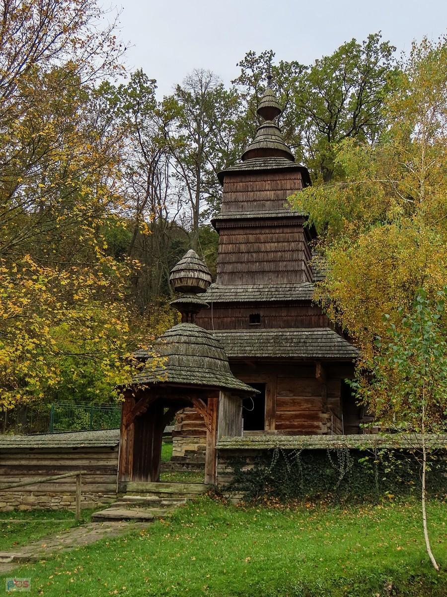 Bardejovské Kúpele - skansen, cerkiew ze Zboja