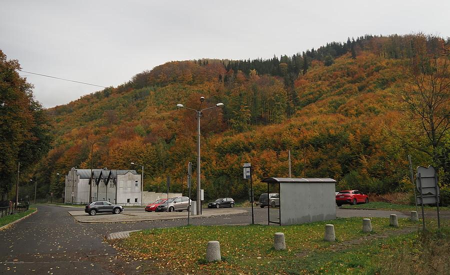 Jesienne Góry Sowie, przy Leśnym Dworku