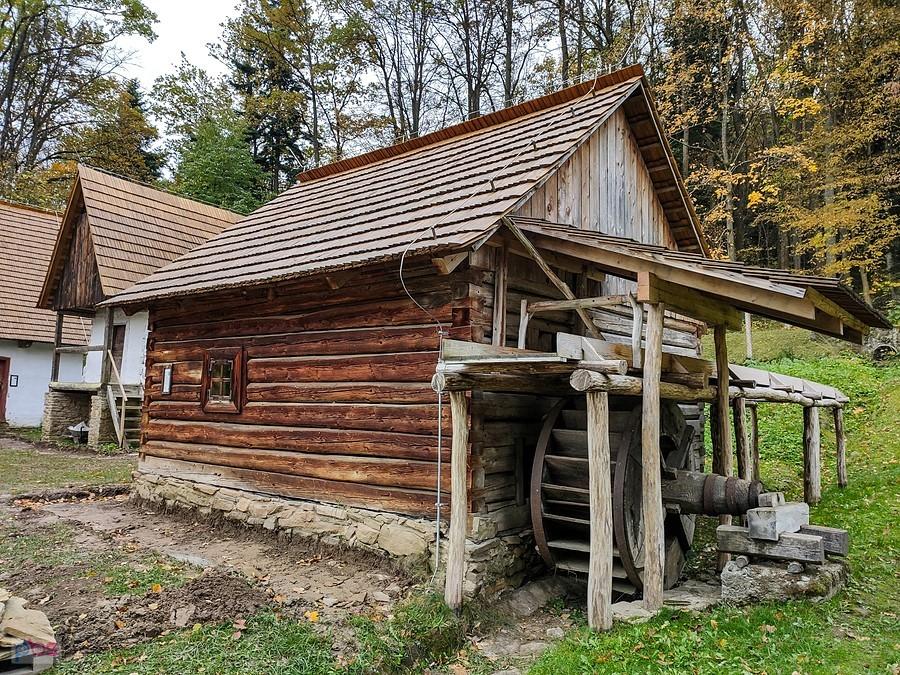 Bardejovské Kúpele - skansen, folusz z Livova