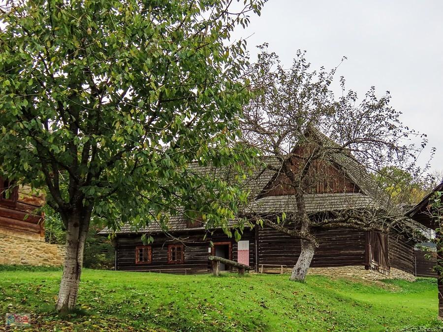 Bardejovské Kúpele - skansen, chata z Richvaldu