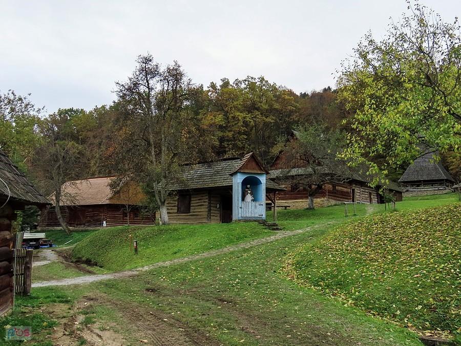 Bardejovské Kúpele - skansen, widok ogólny