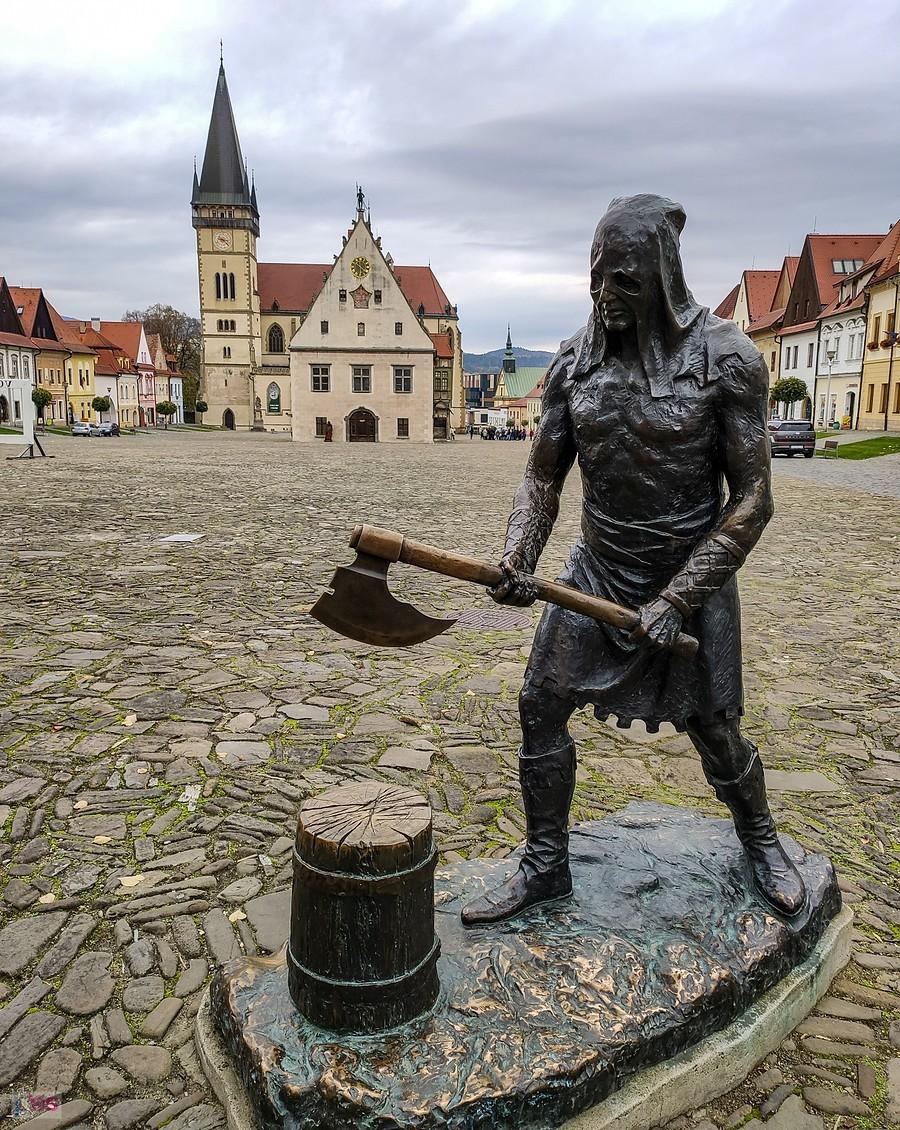 Pomnik kata w Bardejowie