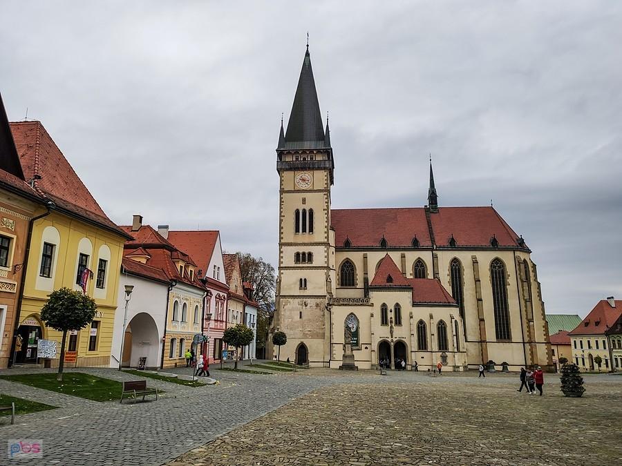 Bardejów - bazylika św. Idziego ( sv. Egídia )