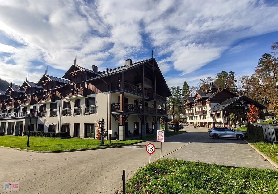 Szczawnicki Hotel Park Resort od strony wsch.