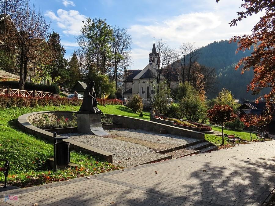 Szczawnica - pomnik Henryka Sienkiewicza